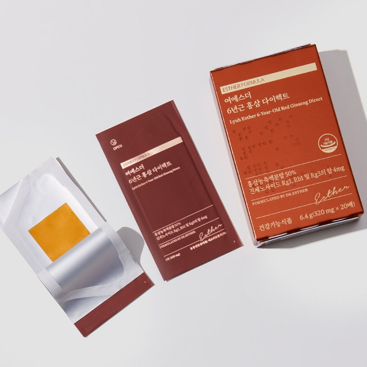 LYUH ESTHER 6年红参直销