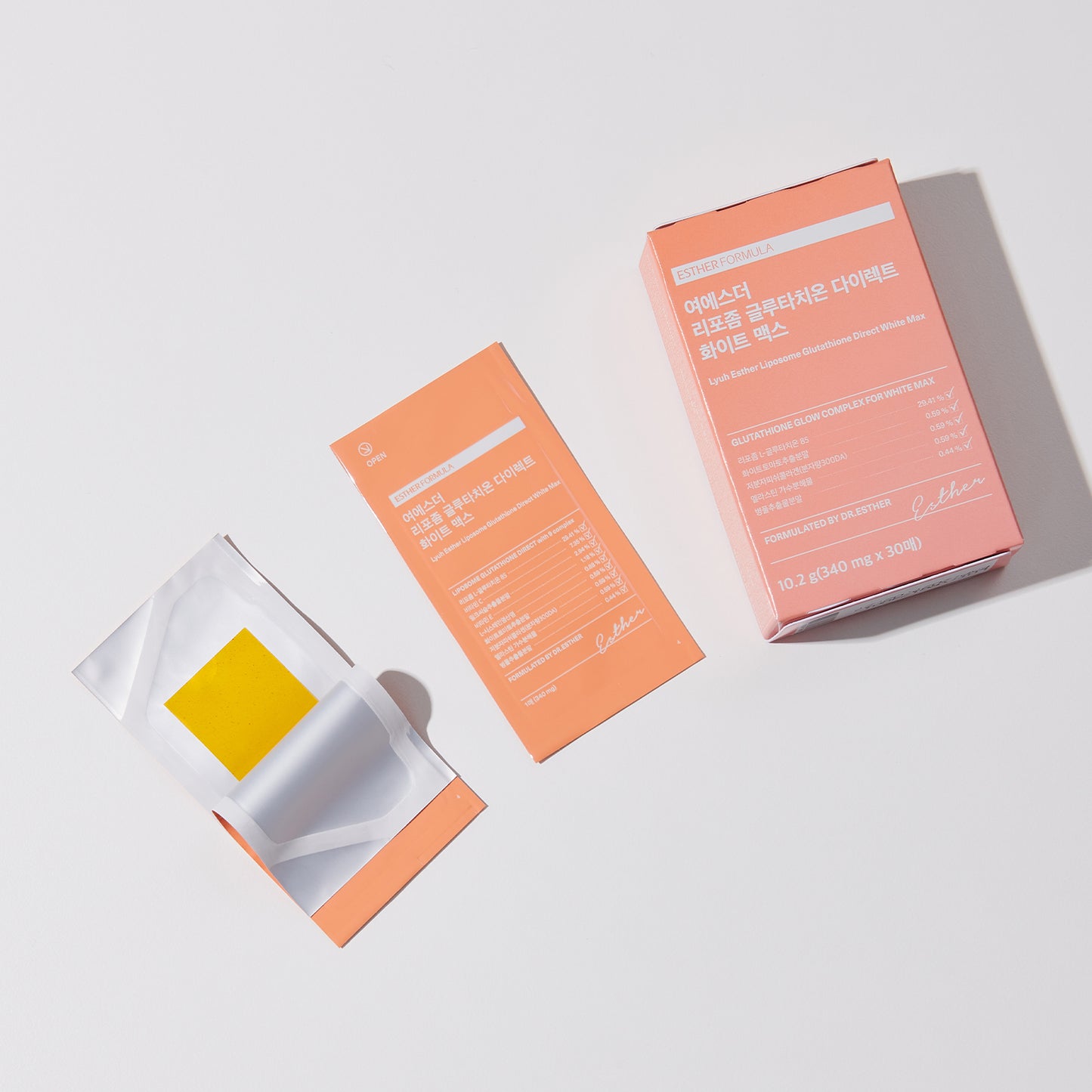 LYUH ESTEHR 脂质体谷胱甘肽 DIRECT WHITE MAX