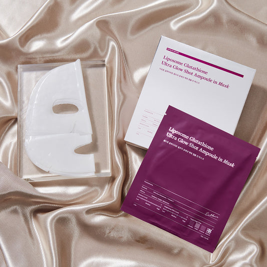 Liposome Glutathione Ultra Glow Shot Ampoule in Mask