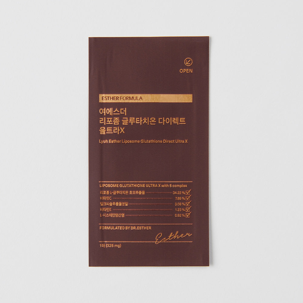 Liposome Glutathione Direct Ultra X – ESTHER FORMULA B2B