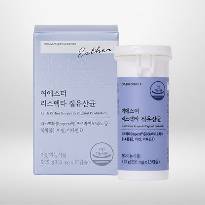 에스더 레스펙타 박사 질 프로바이오틱스 